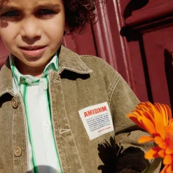 Uzatown Kid's Jacket in Olive by American Vintage