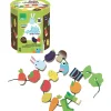 Vegetable Garden Large Beads Threading Toy by Vilac
