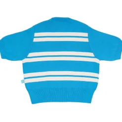 Vela Knit Top in Turquoise by Wynken