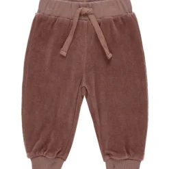 Velour Relaxed Sweatpant in Cranberry by Quincy Mae