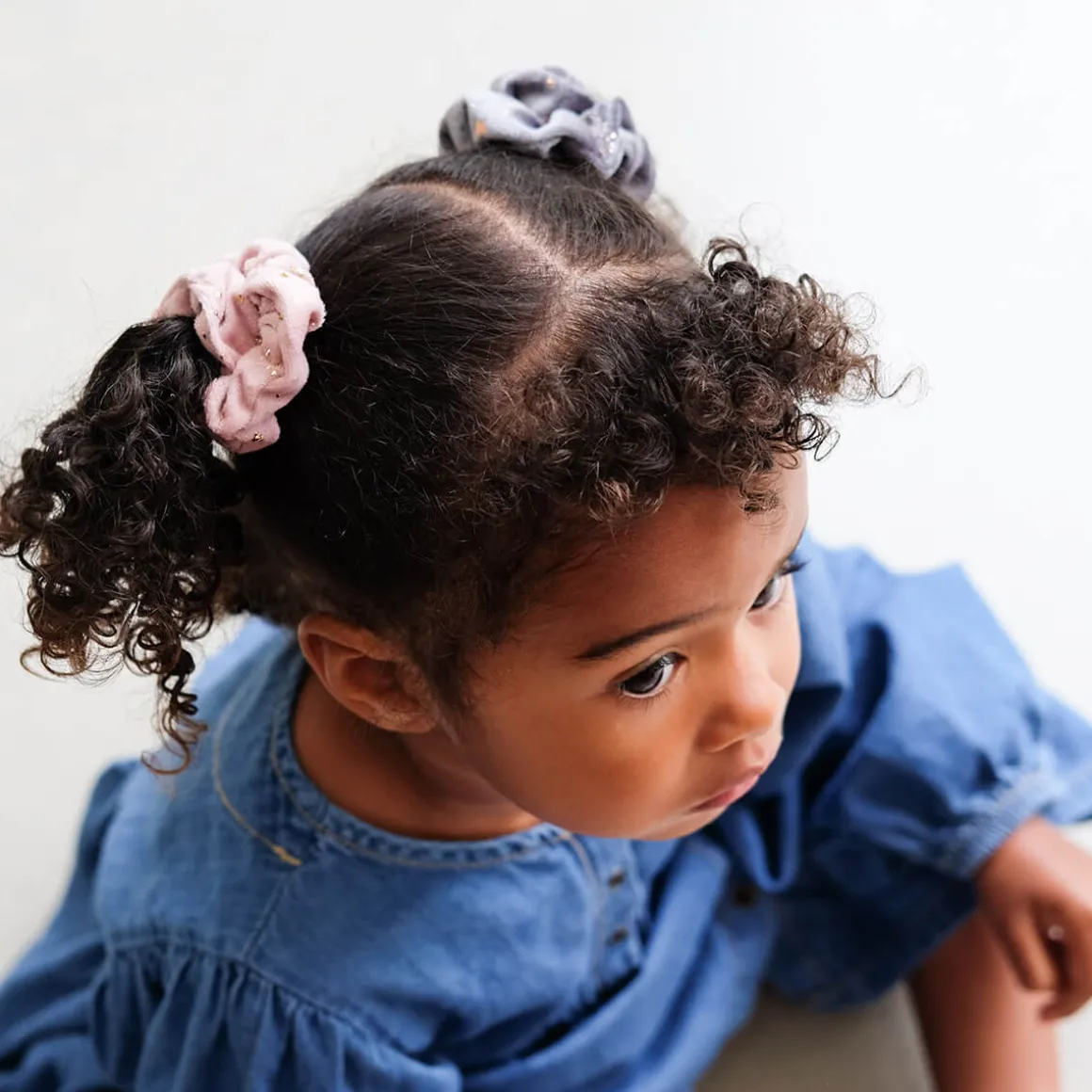 Velvet Starry Scrunchies by Mimi & Lula