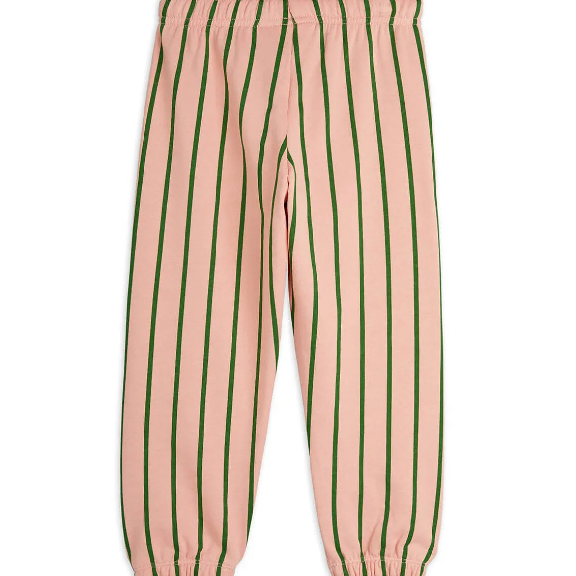 Vertical Stripe Sweatpants in Pink by Mini Rodini