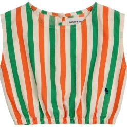 Vertical Stripes Woven Top by Bobo Choses - Last Ones In Stock - 6-9 Years