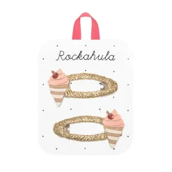 Very Cherry Ice Cream Hair Clips by Rockahula