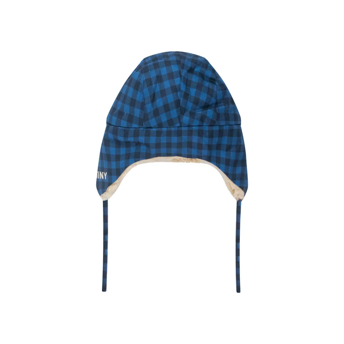 Vichy Chapka in Blue / Navy by Tinycottons - Last One In Stock - Small (44-46cm)