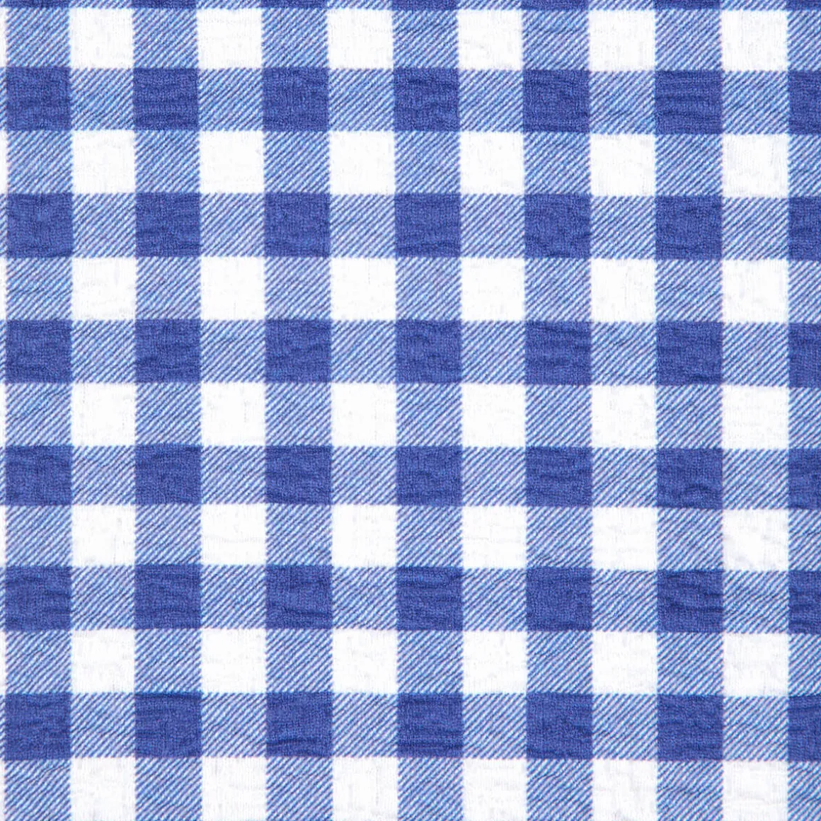 Vichy Legging Shorts in Blue by Bobo Choses