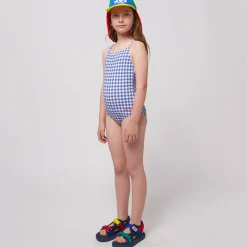Vichy Swimsuit in Blue by Bobo Choses