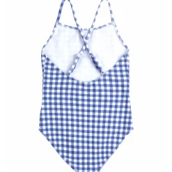 Vichy Swimsuit in Blue by Bobo Choses