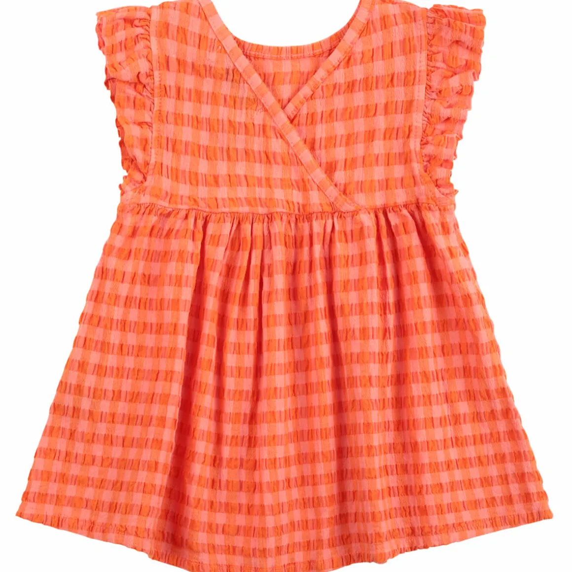 Vichy Woven Baby Dress by Bobo Choses