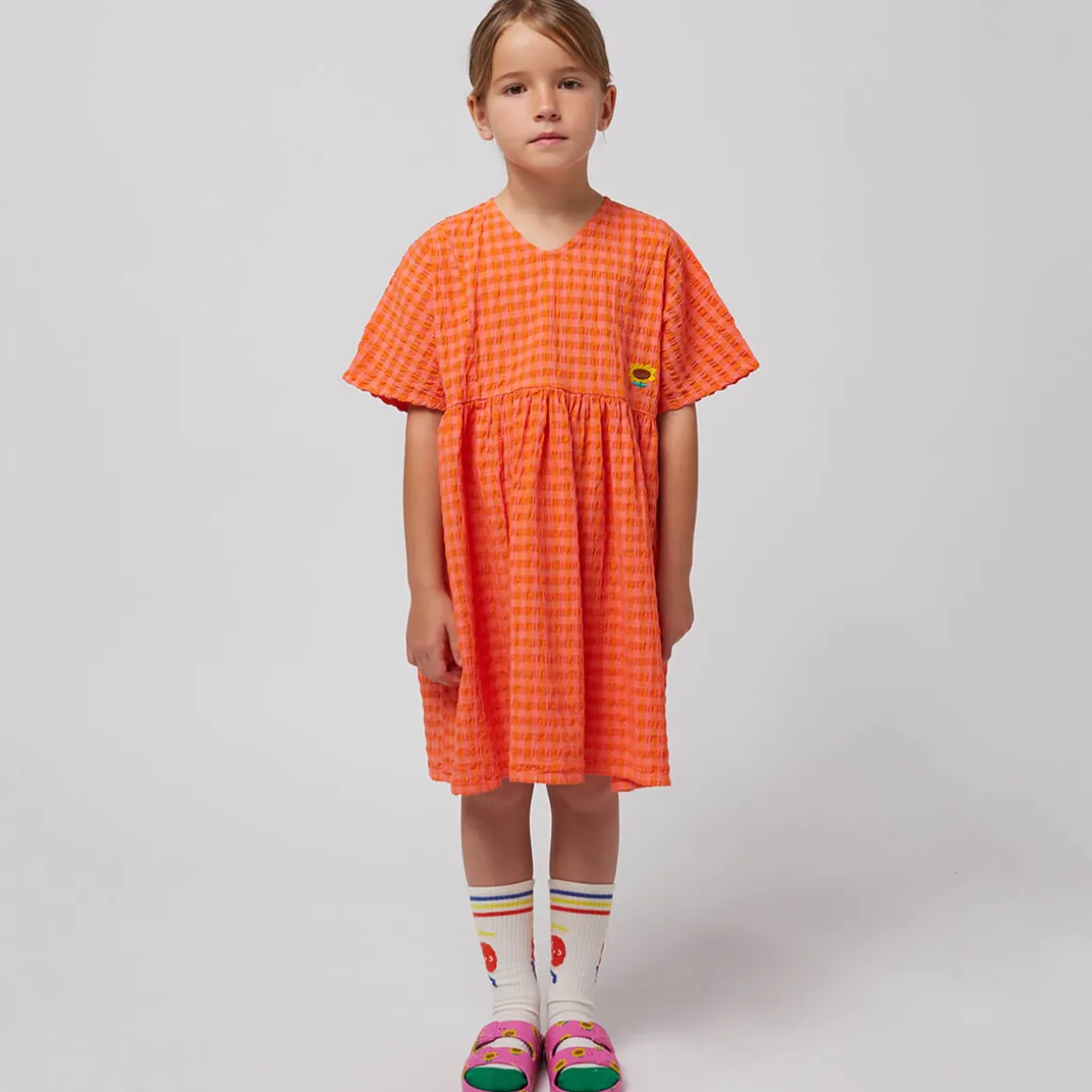 Vichy Woven Dress by Bobo Choses