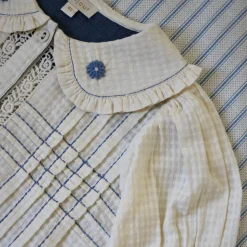 Victoire Tunic in Ivory by Bonjour - Last Ones In Stock - 6-8 Years
