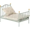 Vintage Bed for Mouse in Mint by Maileg