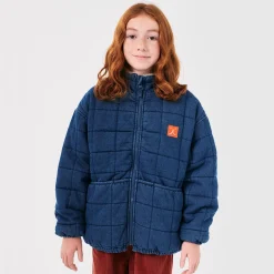 Vintage Quilted Denim Jacket by Bobo Choses