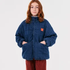 Vintage Quilted Denim Jacket by Bobo Choses