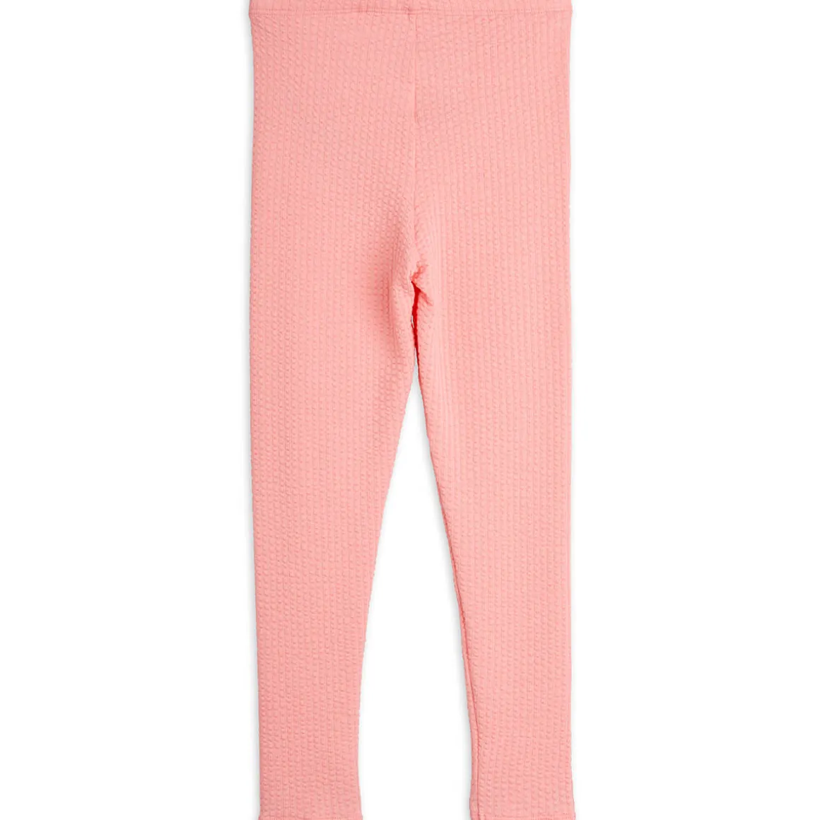 Violin Embroidered Leggings in Pink by Mini Rodini