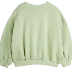Violin Sweatshirt in Green by Mini Rodini