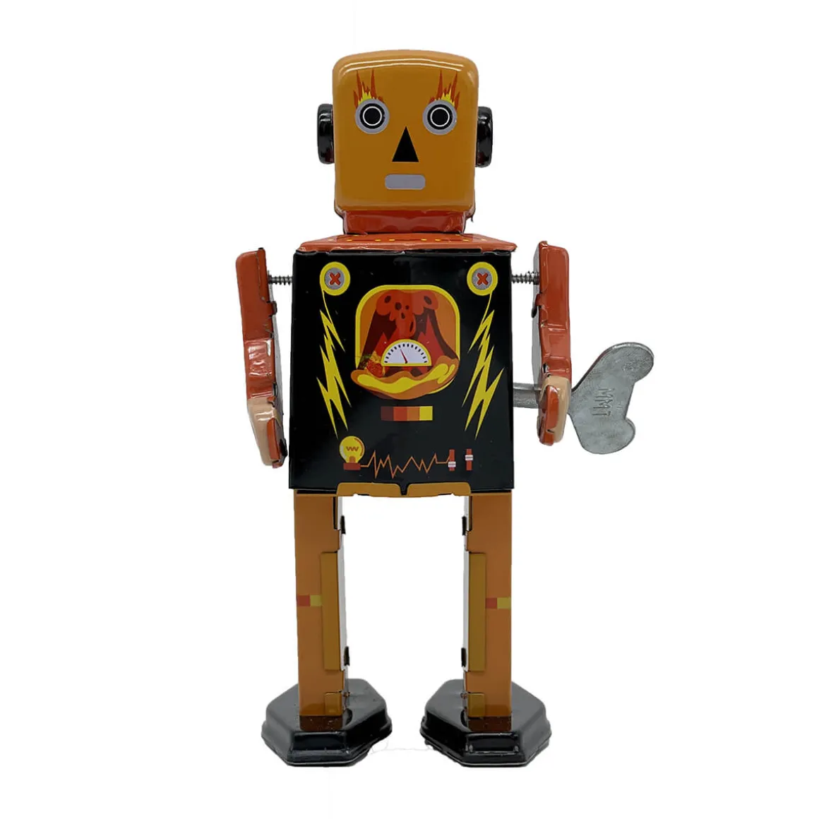 Volcano Bot Wind Up Tin Robot (Limited Edition) by Mr & Mrs Tin
