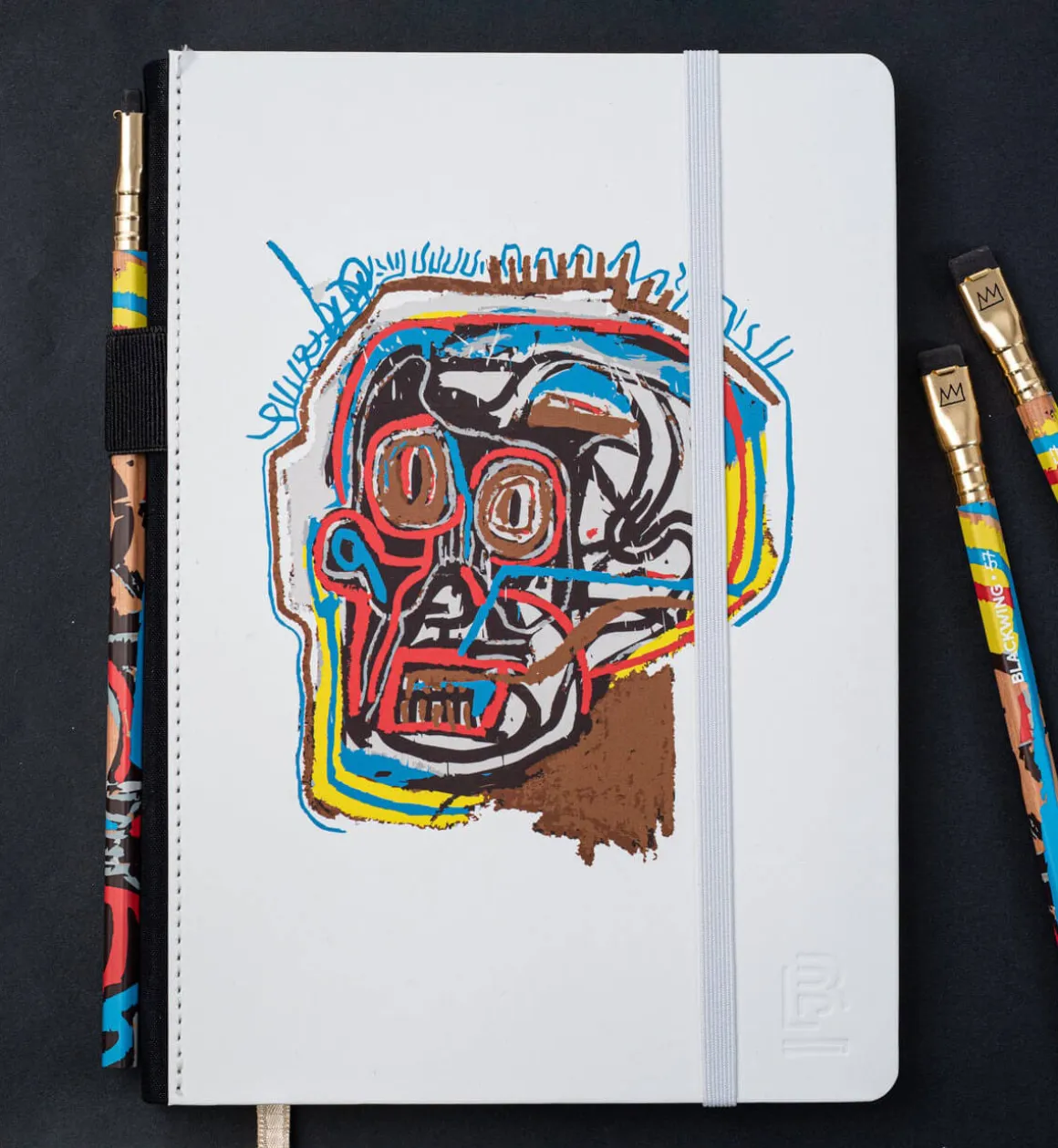 Vol. 57 Jean-Michel Basquiat Limited Edition A5 Slate Notebook and Pencil by Blackwing