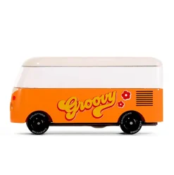 VW T1 Groovy Orange Van Mini Candyvan By Candylab Toys