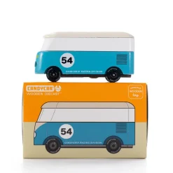 VW T1 Smoky Blue Van Mini Candyvan By Candylab Toys