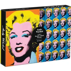 Warhol Marilyn 500 Piece Double Sided Puzzle by Mudpuppy