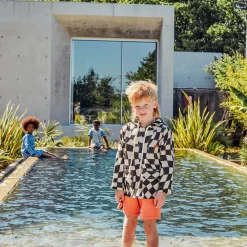 Wave Shorts in Vintage Red by Beau Loves - Last Ones In stock - 4-7 Years