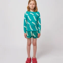 Wavy Bobo Choses All Over Swim Trunks by Bobo Choses