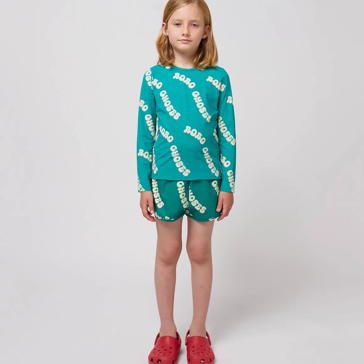 Wavy Bobo Choses All Over Swim Trunks by Bobo Choses