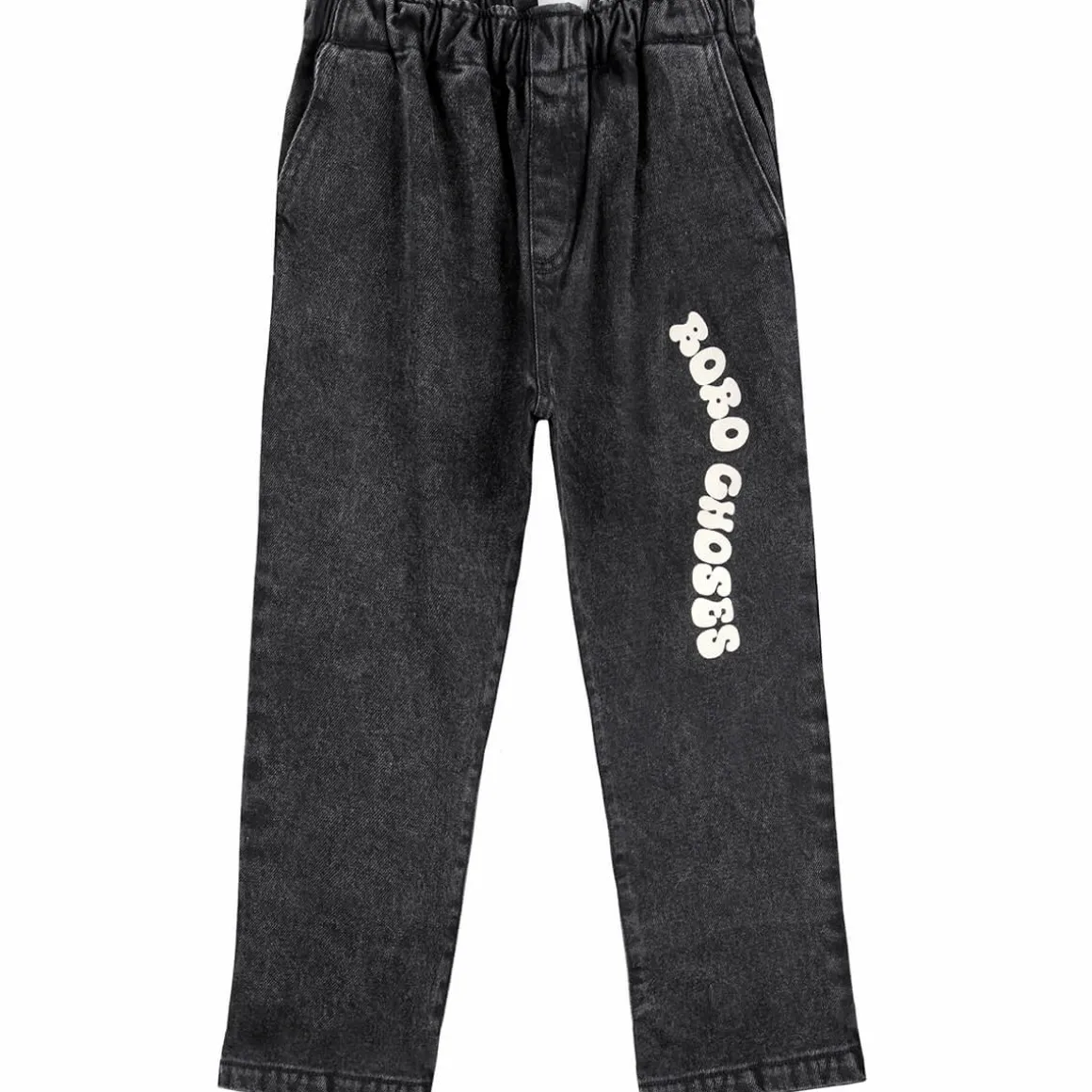 Wavy Bobo Choses Denim Pants by Bobo Choses