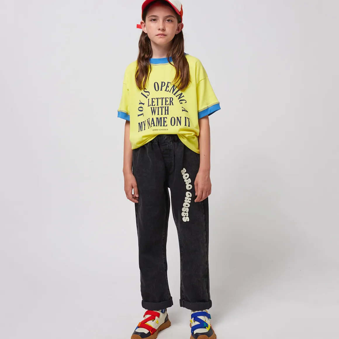 Wavy Bobo Choses Denim Pants by Bobo Choses