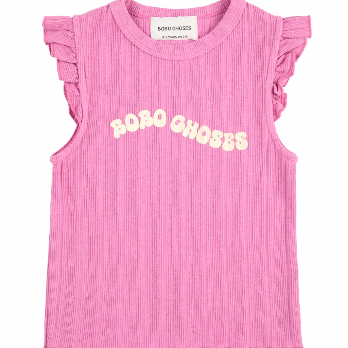 Wavy Bobo Choses Ruffled T Shirt by Bobo Choses