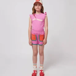 Wavy Bobo Choses Ruffled T Shirt by Bobo Choses