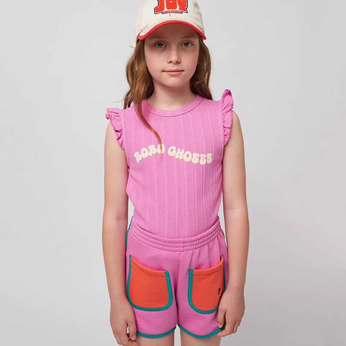 Wavy Bobo Choses Ruffled T Shirt by Bobo Choses