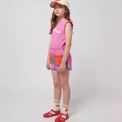Wavy Bobo Choses Ruffled T Shirt by Bobo Choses