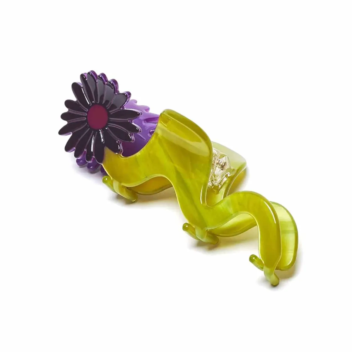 Wavy Daisy Hair Claw by Winona Irene