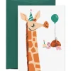 Way Up Here Greetings Card by Carolina Buzio for Card Nest