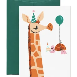 Way Up Here Greetings Card by Carolina Buzio for Card Nest