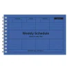 Weekly Schedule Undated in Blue by Marks Inc.