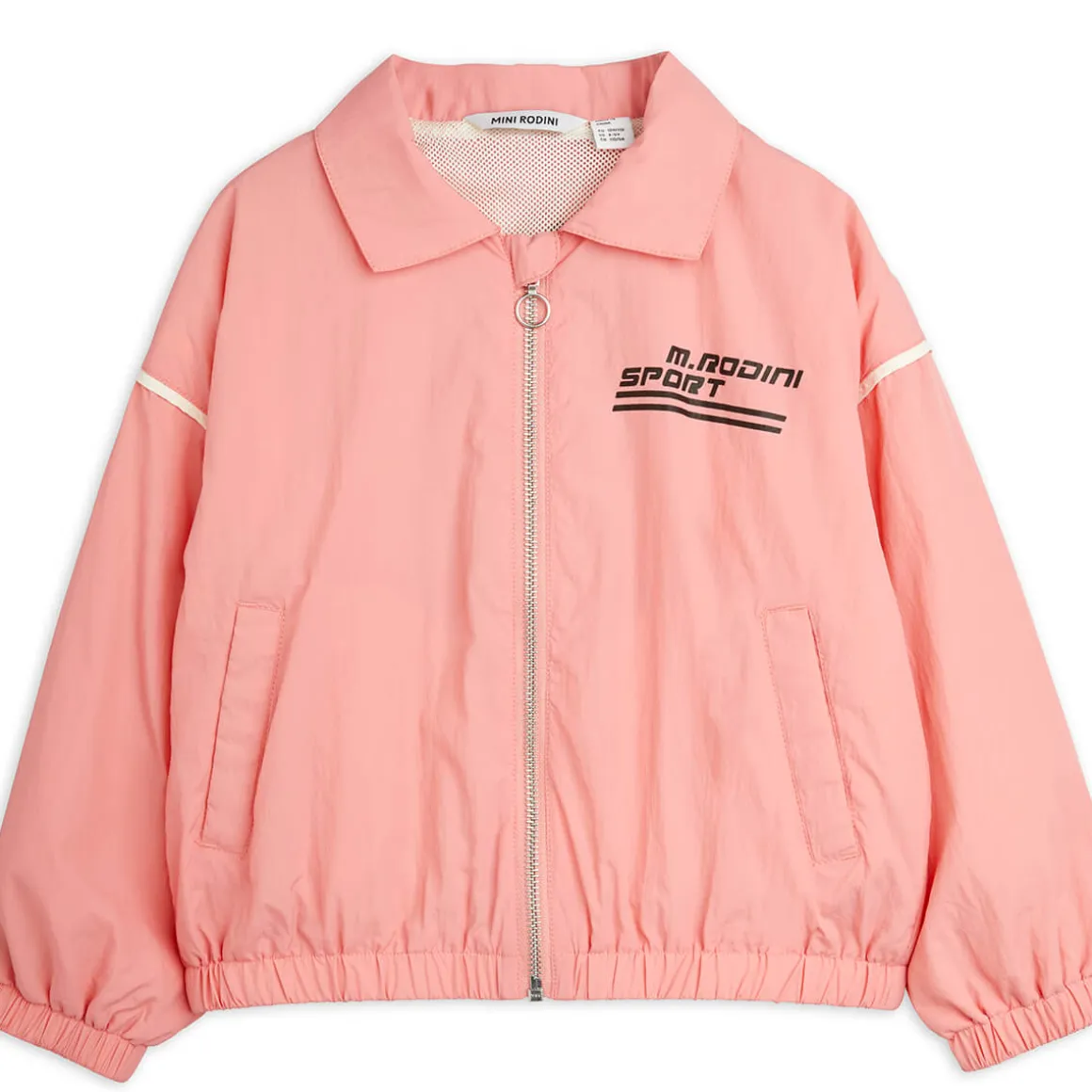 Weight Lifting Jacket in Pink by Mini Rodini - Last One In Stock - 140/146 (9-11 Years)