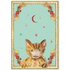 What's Up Pussy Cat Greetings Card by Wildflower Cards
