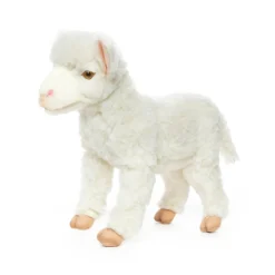 White Lamb Standing (32cm) by Hansa