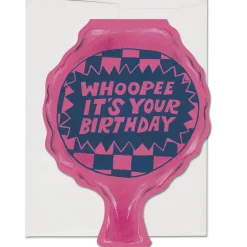 Whoopee Cushion Birthday Greetings Card by Red Cap Cards