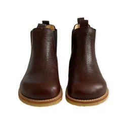 Wide Fit Classic Chelsea Boots in Angulus Brown by Angulus