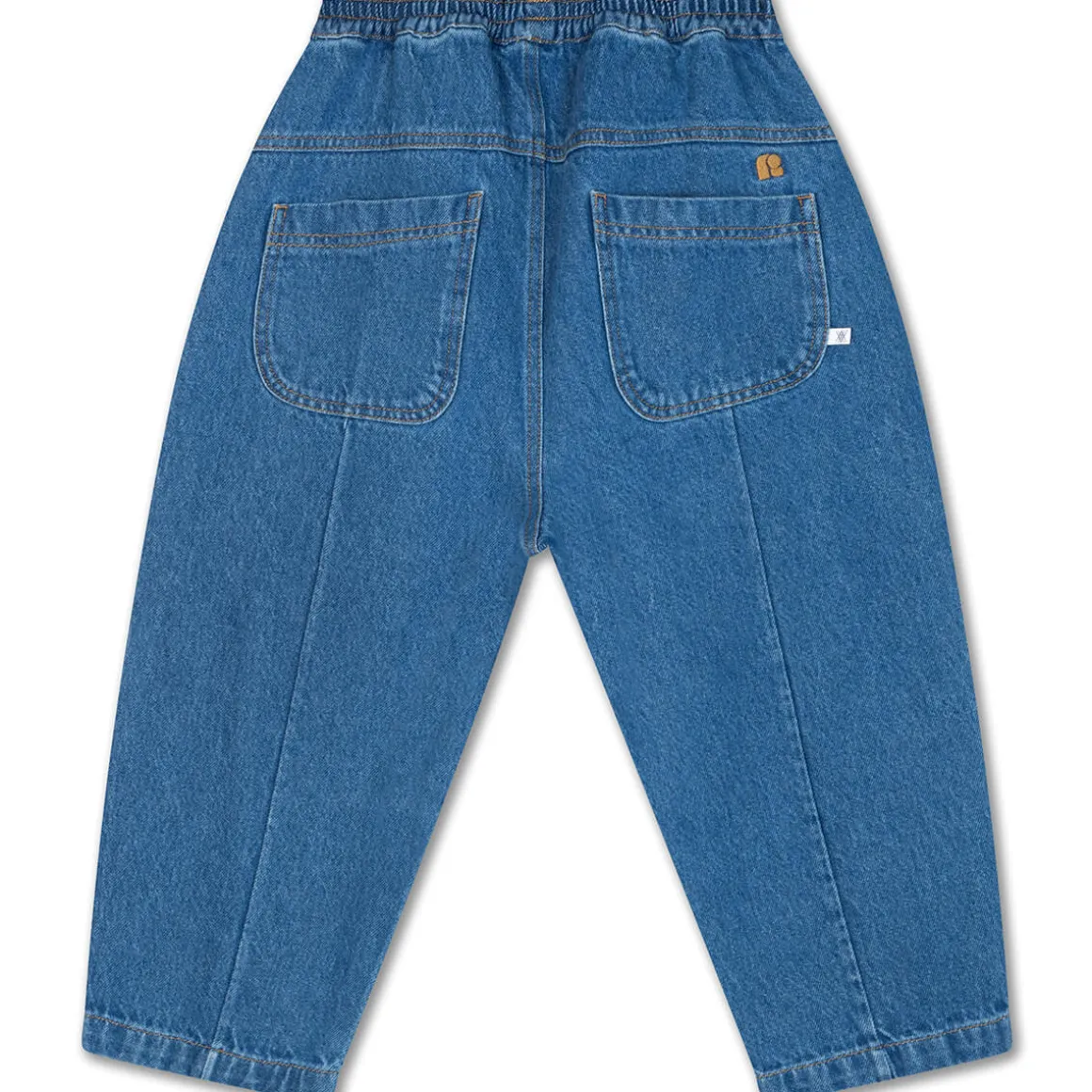 Wide Pant in Medium Blue by Repose AMS