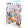 Wild Winter's Song Fox Laser Cut Christmas Greetings Card By Roger La Borde