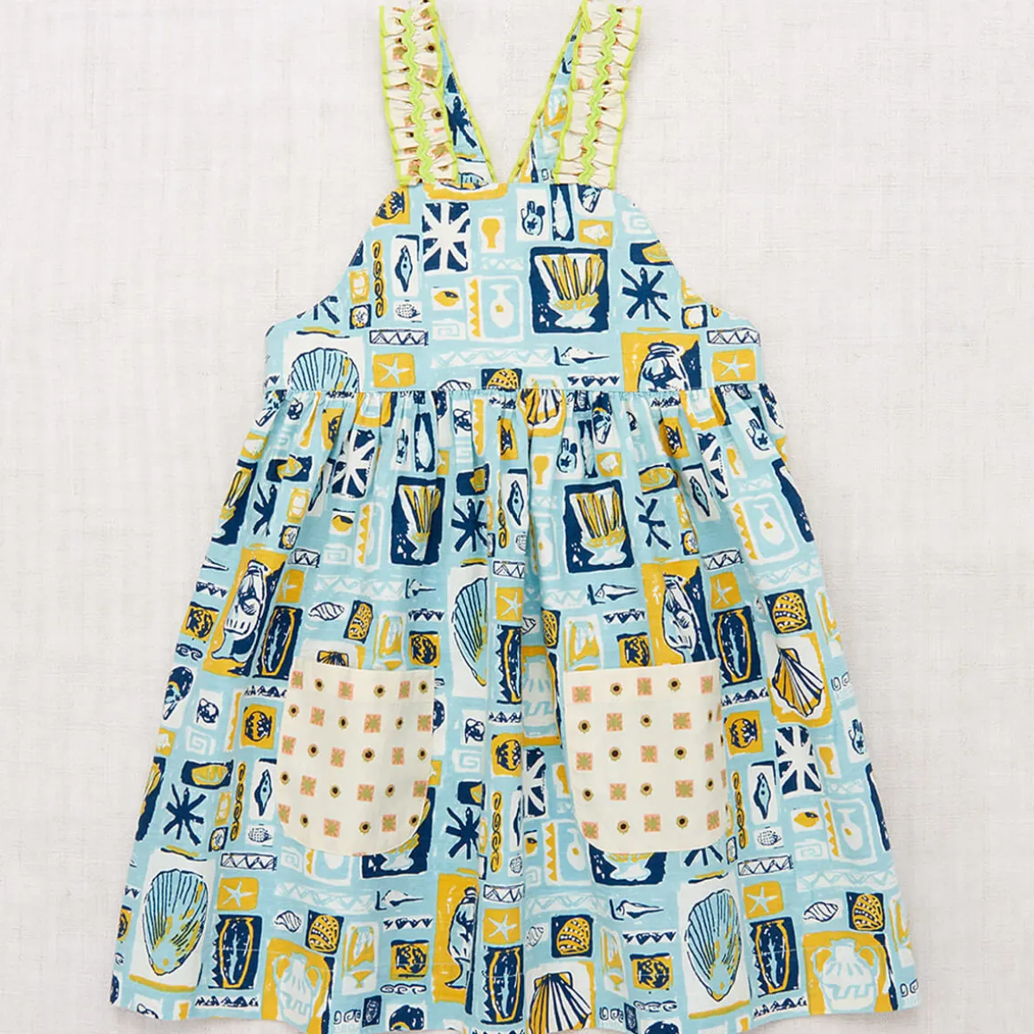 Willa Dress in Sky Collection by Misha & Puff - Last Ones In Stock - 5-8 Years