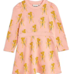 Winter Flowers AOP Sweat Dress by Mini Rodini