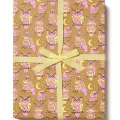 Wise and Wonderful Gift Wrap by Red Cap Cards