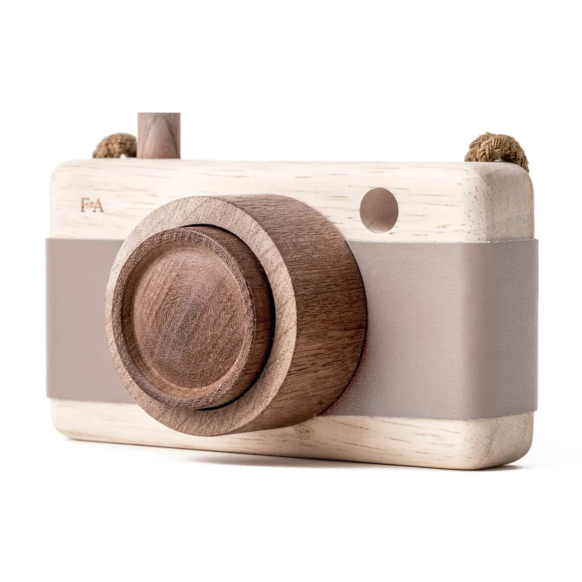 Wooden Camera in Cat's Paw Pink by Fanny & Alexander