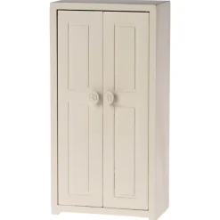 Wooden Closet for Mouse in Cream by Maileg